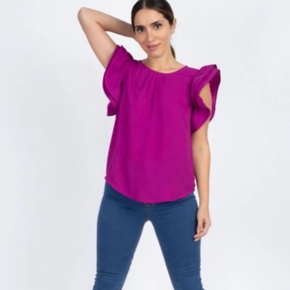 Tiered Ruffle Top - Picture 3 of 7